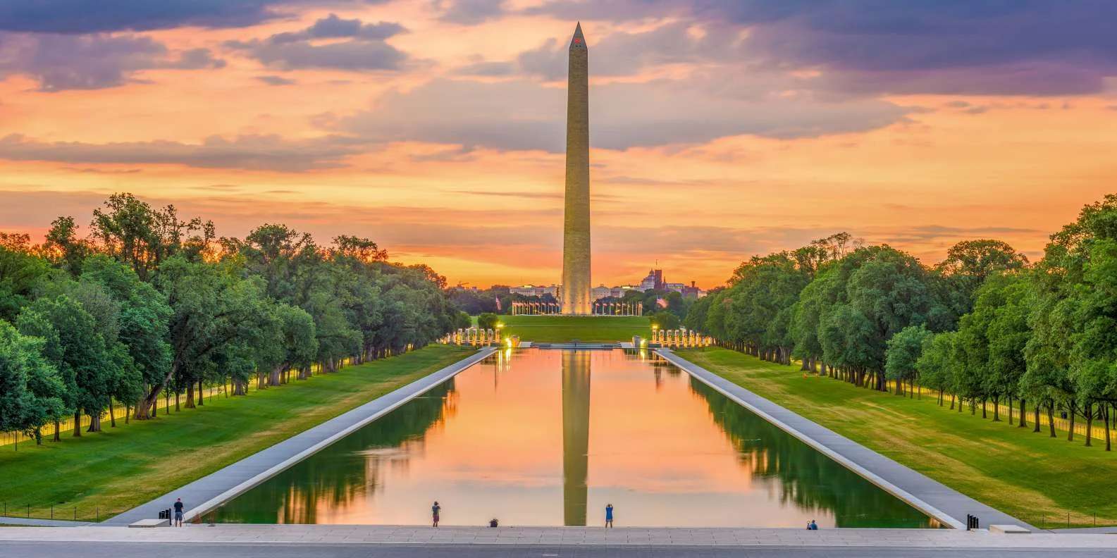 Washington Monument วอชิงตัน ดี.ซี. สหรัฐอเมริกา