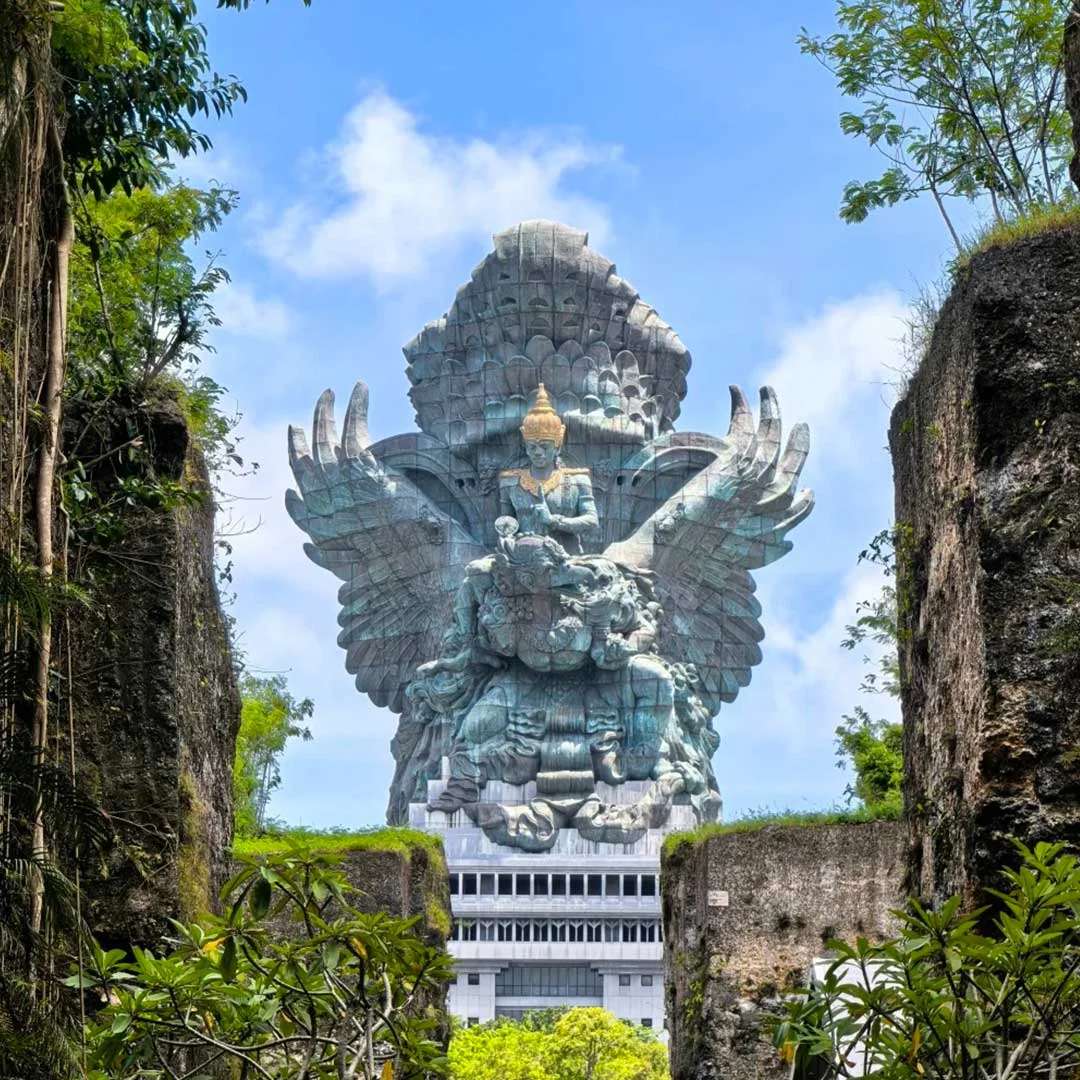 สวนวิษณุ บาหลี, Garuda Wisnu Kencana, GWK Bali, GWK Cultural Park, พระวิษณุ บาหลี, รูปปั้นพระวิษณุทรงครุฑ, เที่ยวบาหลี, ที่เที่ยวบาหลี, แลนด์มาร์กบาหลี, ทัวร์บาหลี, อินโดนีเซีย