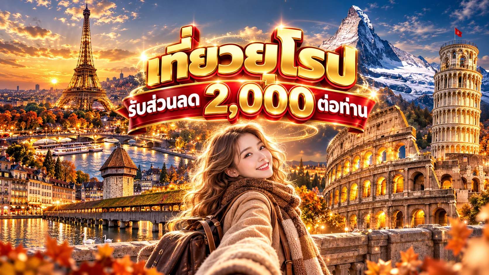 ยุโรปลด 2,000 ต่อท่าน