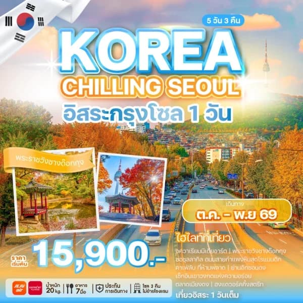 NT202607057-ทัวร์เกาหลี KOREA CHILLING SEOUL-custom
