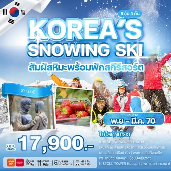 NT202607058-ทัวร์เกาหลี KOREA'S SNOWING SKI-custom