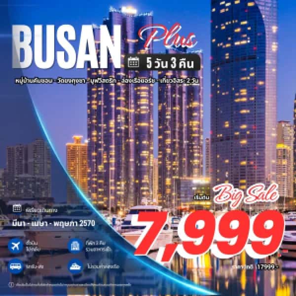 NT202608345-ทัวร์เกาหลีใต้ ปูซาน พลัส 5 วัน 3 คืน-custom
