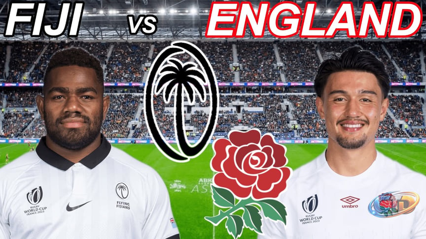 FIJI vs ENGLAND Nations Championship 2026 Live Commentary
