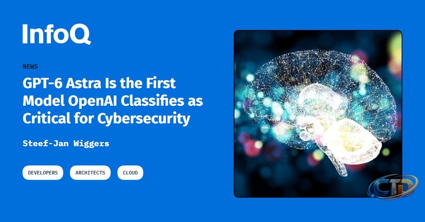 GPT-6 Astra Is the First Model OpenAI Classifies as Critical for  Cybersecurity - InfoQ
