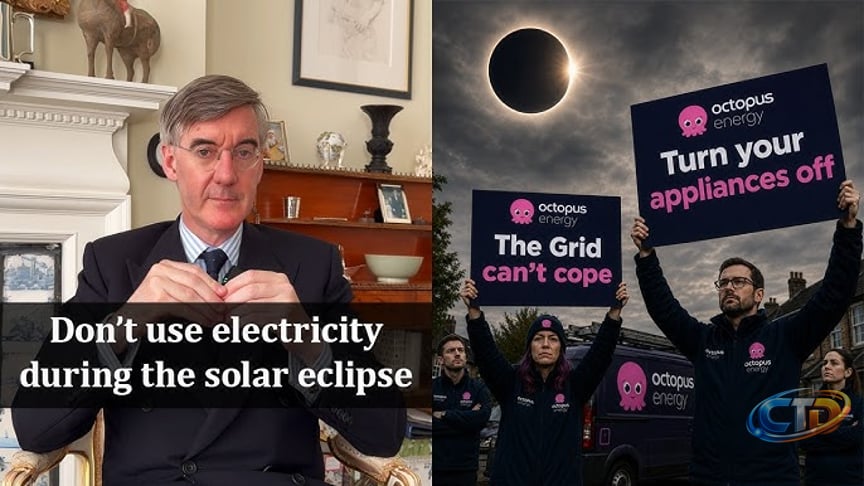 Don’t use electricity during the solar eclipse