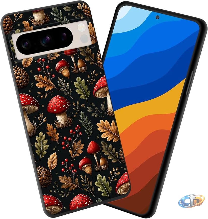 Amazon.com: Vobber for Pixel 11 Pro Case,Premium TPU Slim Anti-Scratch  Silicone Protective Case Cover for Google Pixel 11 Pro,Forest Mushroom Leaf  : טלפונים סלולריים ואביזרים
