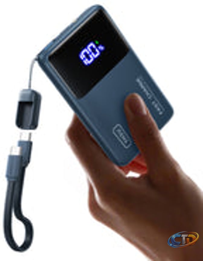 P55-E2 | 45W Fast Charging 10000mAh Slim Power Bank EU & UK / Green