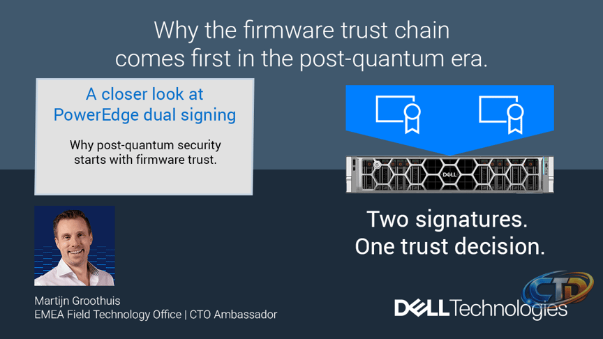 Post-Quantum Security Starts Before the Operating System