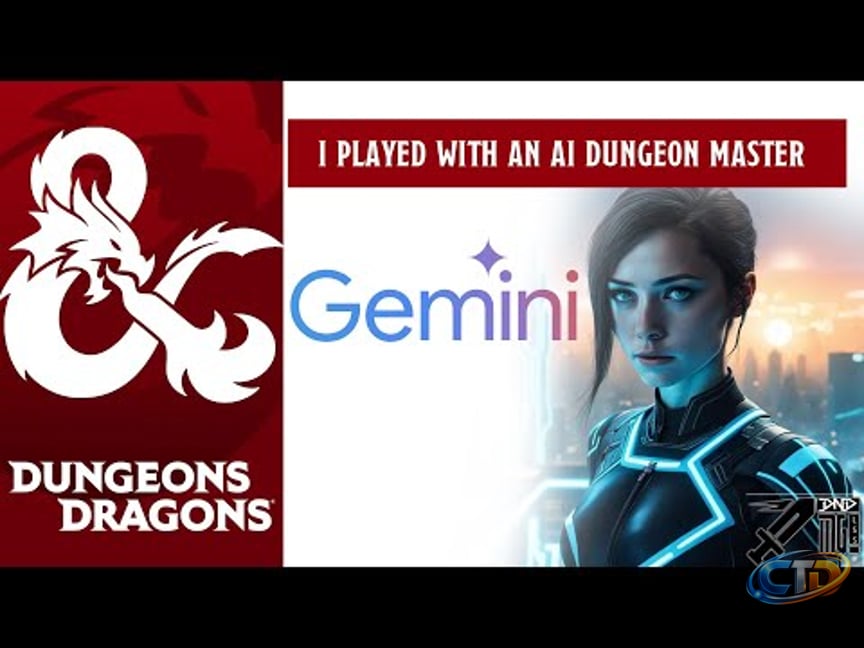 I played Dungeons and Dragons with an AI Dungeon Master - YouTube