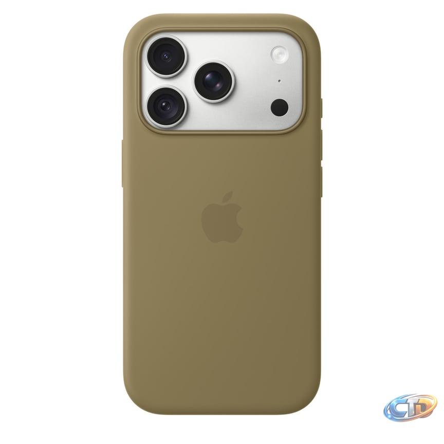 iPhone 18 Pro Silicone Case with MagSafe – Olive - Apple