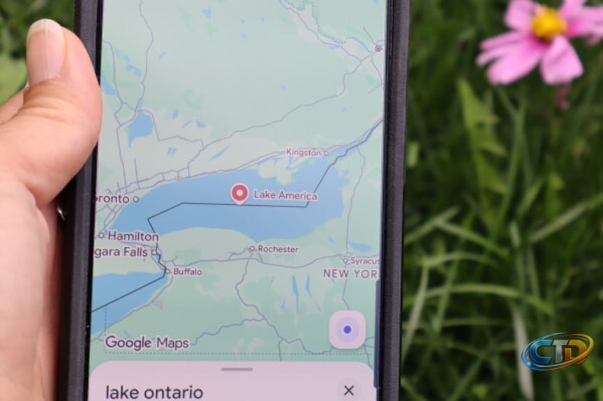 Google Maps changes Lake Ontario's name to 'Lake America' for US users | AP  News