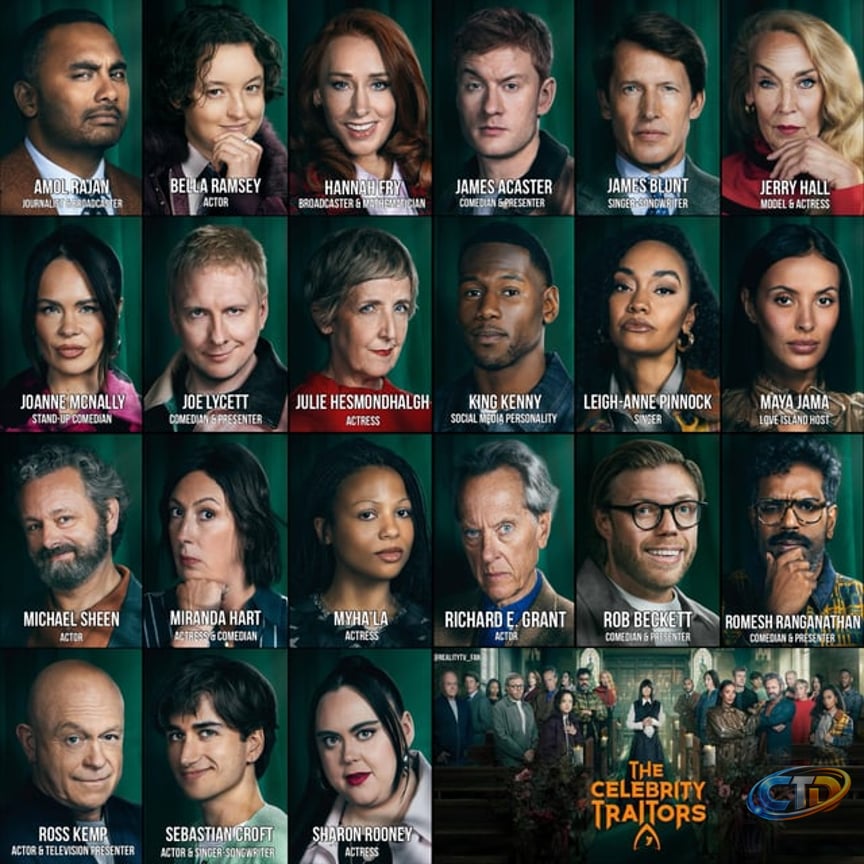 Ahead of tonight's Celebrity 2 premiere - Guess the Traitors! :  r/TheTraitors