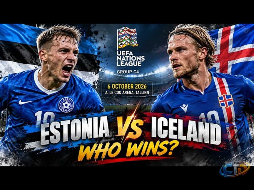 ESTONIA vs ICELAND: HUGE Group C4 Showdown! 🔥 Can Iceland Stay on Top? | Nations  League - YouTube