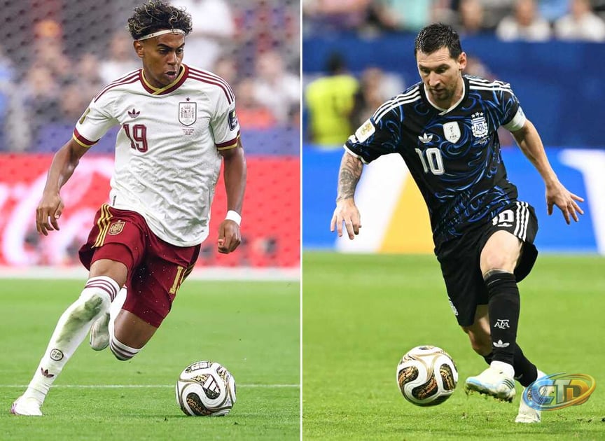 Argentina and Spain meet in the World Cup final : NPR