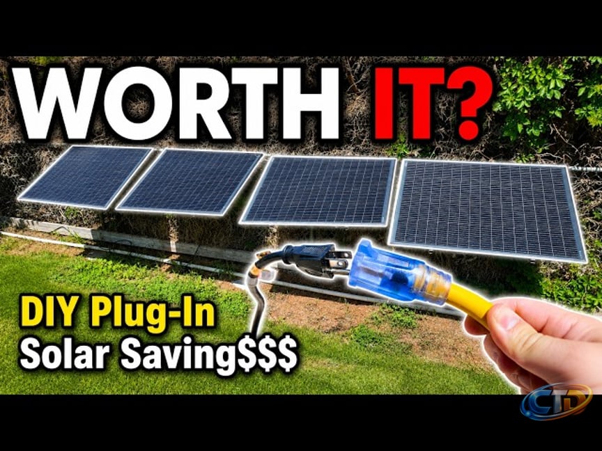 How Much Does Plug-In Solar ACTUALLY Save? [6 Months of REAL Data] - YouTube