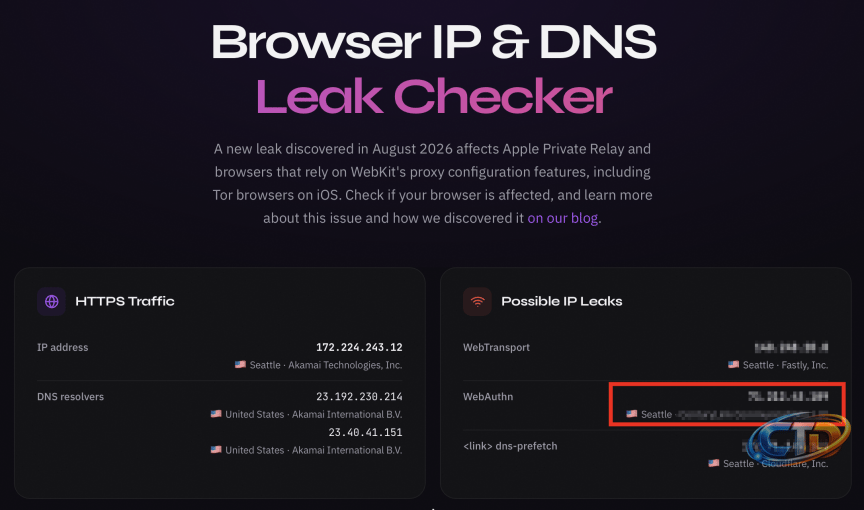 Apple's Private Relay Isn't So Private After All, Can Leak Your IP Address  - CNET