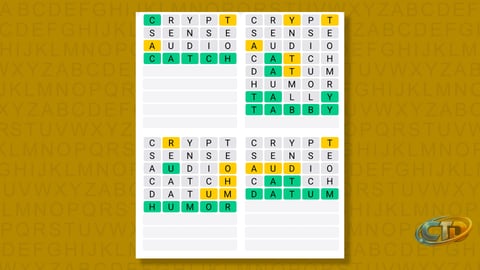 Quordle Hints and Answers for Sunday, January 25, 2026 (Game #1462)