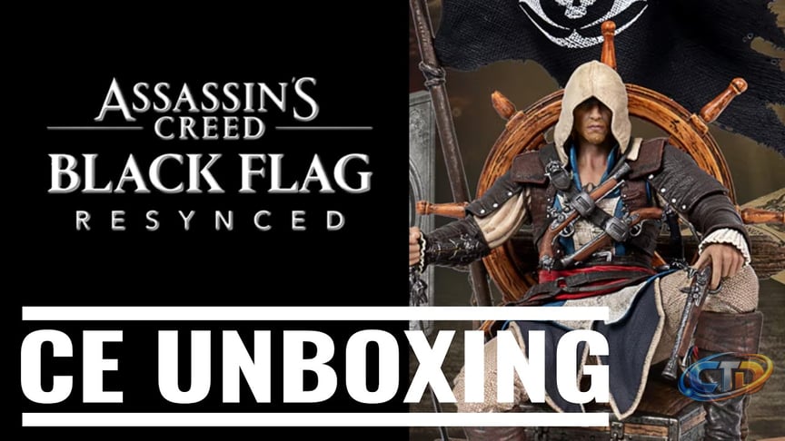 Assassin's Creed Black Flag Resynced Collector's Edition Unboxing -- Yarr!