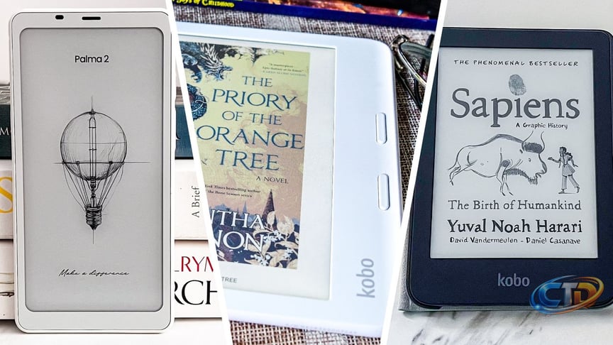 Top Kindle Alternatives: Ereaders from Kobo and Boox Compared