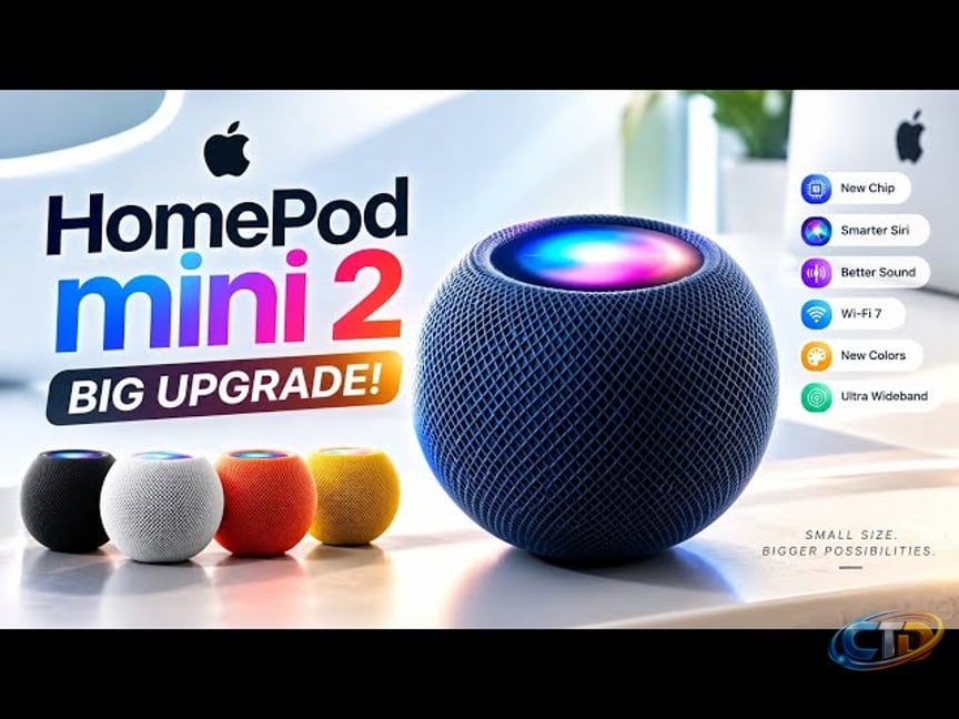 HomePod mini 2 JUST GOT CLOSER! BIG Upgrades, New Siri & Release Date  Revealed! - YouTube
