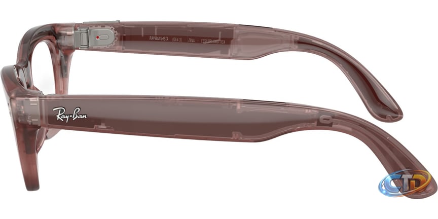 Ray-Ban Meta Zena (Gen 3) Pink Sunglasses - 0RW4015-69161Z
