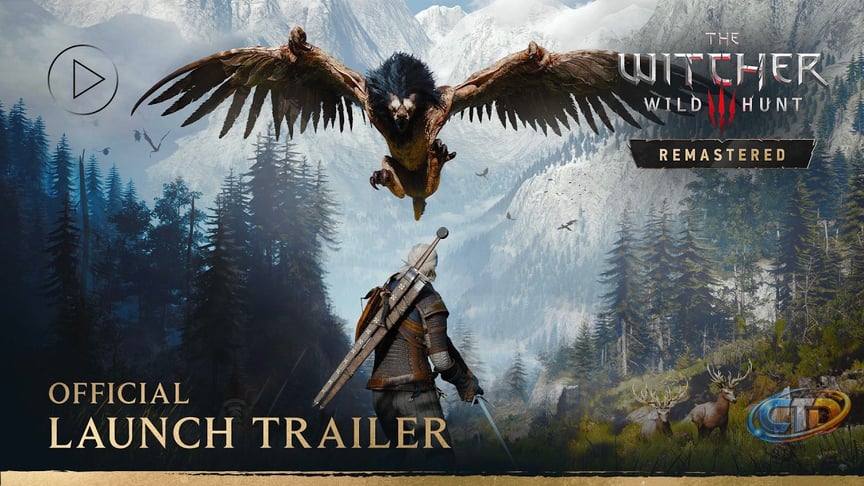 The Witcher 3: Wild Hunt — Remastered Available Now! - CD PROJEKT RED Press  Center