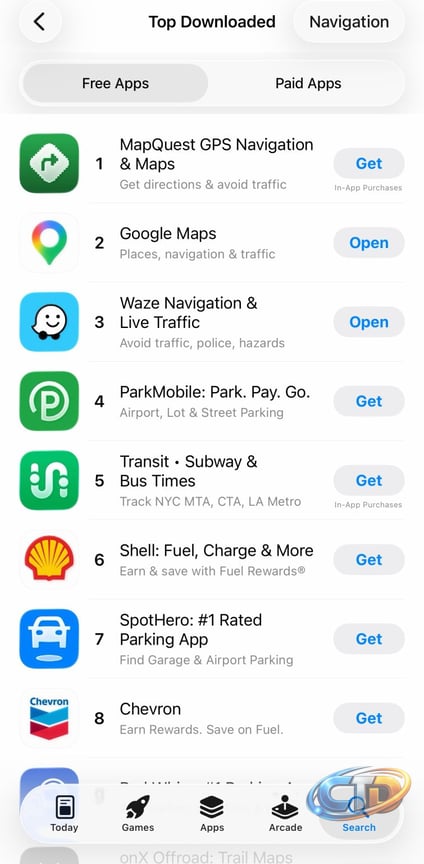 Thinking of trying this MapQuest thing - given its #1 on the App Store.  Brian McClendon, Bobby Parikh, J. Kim Fennell, Noam Bardin | Manik Gupta