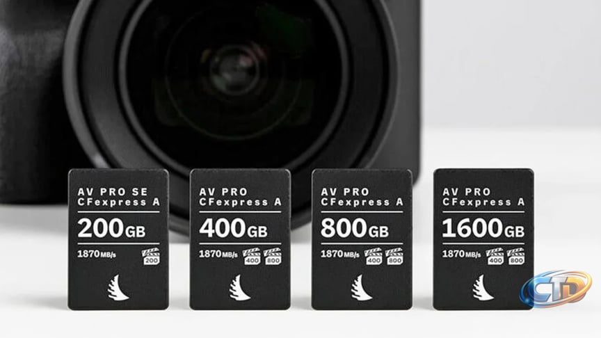 High capacity and high speed: Angelbird's new CFexpress Type A cards have  it all