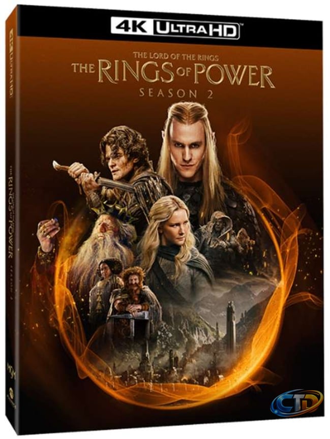 The Lord of the Rings: The Rings of Power Seasons 1 and 2 Get Home Vid