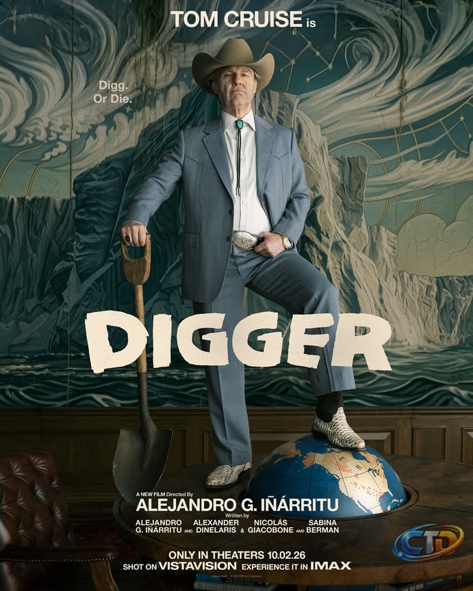 Tom Cruise looks unrecognizable in new role as eccentric billionaire in ' Digger'