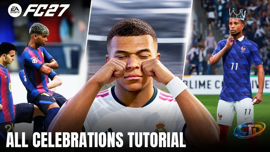 EA FC 27 ALL CELEBRATIONS TUTORIAL | Xbox & PS5