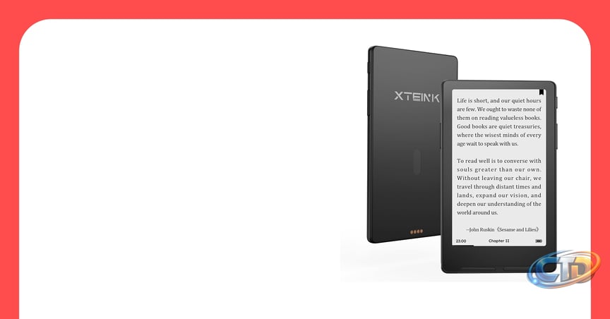 Amazon.com: XTEINK X4 Classic Pocket eReader, Ultra-Light 68g & 4.9mm  Thin,Reader Gifts | Ultra Thin 0.19" design, 4.3" Eink Paper-feel ,Dual  Page Turn button+shake, Magnetic pogo-pin attach, Extended Battery Life :  Electronics