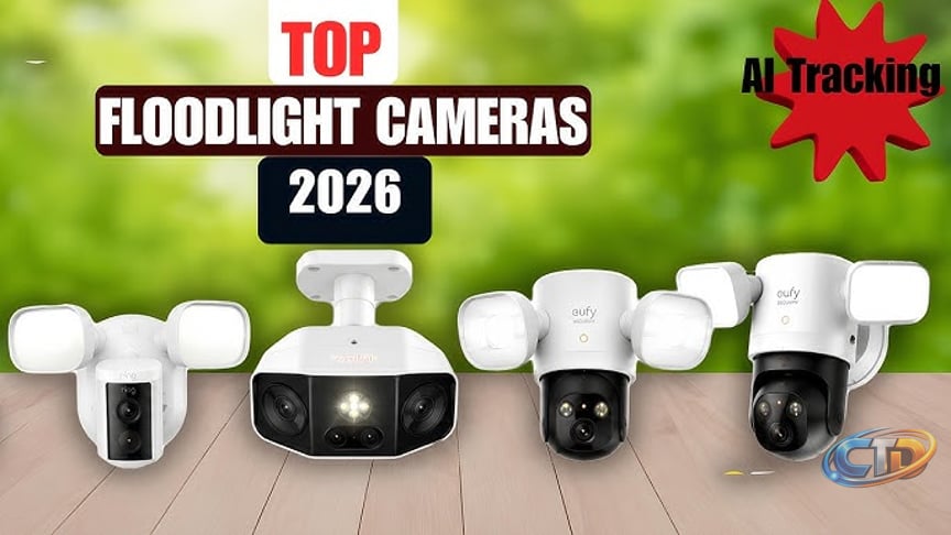Best Outdoor Floodlight Cameras 2026 | Ring vs eufy vs Reolink vs Arlo?
