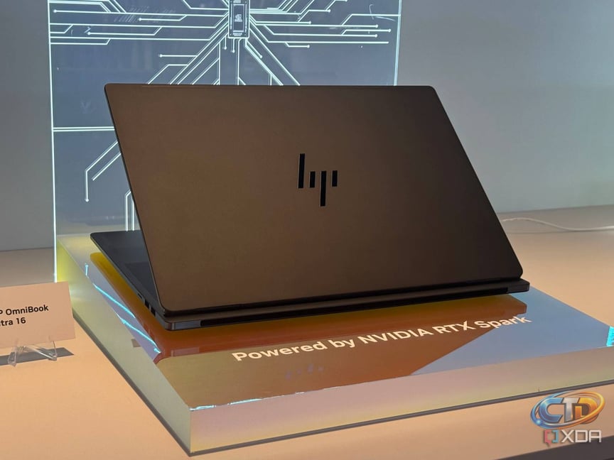 HP unveils the world's thinnest Nvidia RTX Spark laptops for professionals  and gamers alike