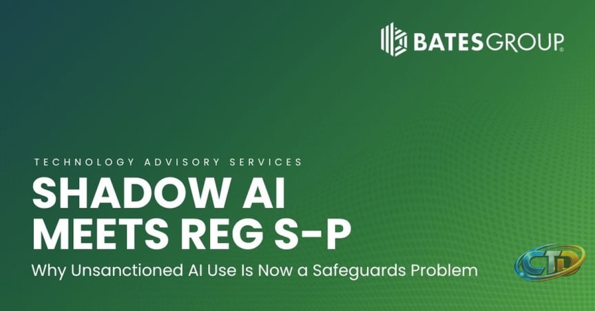 Shadow AI Meets Reg S-P - Bates Group