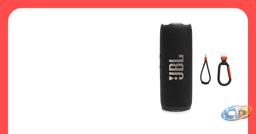 Amazon.com: JBL Flip 7 Portable Bluetooth Speaker, Waterproof and  Drop-Proof - Black | Up To 16 Hours Playtime, IP68 Dustproof Build, Clip-On  Loop, USB C Lossless Audio, Links With Other Speakers For