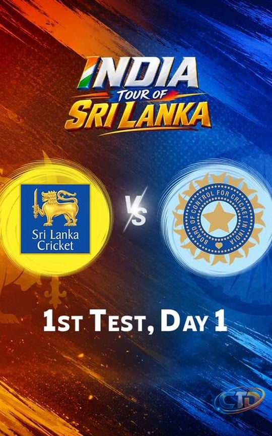 ▷ India tour of Sri Lanka 2026, 1st Test, Day 1 - Official Live Stream -  TrillerTV