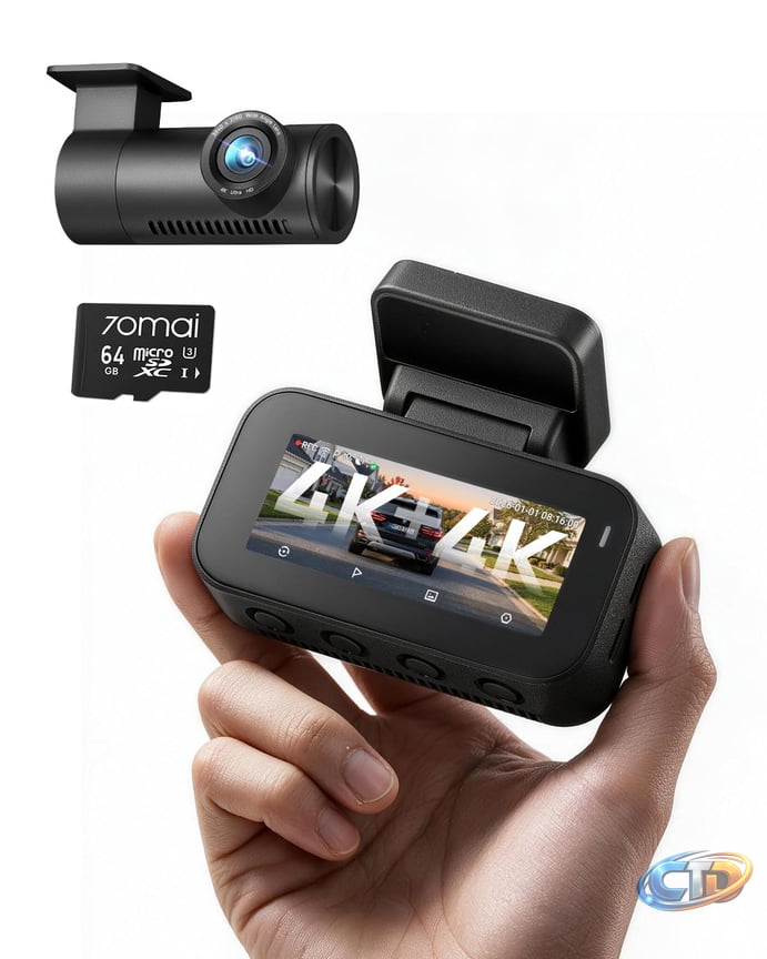 Amazon.com: 70mai A900 4K+4K Dash Cam Front and Rear, 4G Remote View Dash  Camera for Cars, App Control, Night Vision, Parking Mode, Includes 64GB  Card, Wi-Fi 6 & GPS : Electronics
