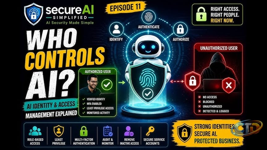 AI Identity & Access Management Explained | Who Should Control AI SecureAI  Simplified #ai #secureai