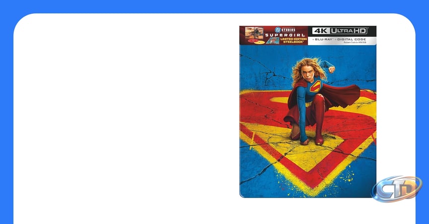 Amazon.com: Supergirl (4K Ultra HD Limited Edition Steelbook + Blu-ray +  Digital)