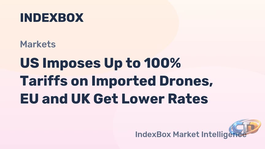 US Drone Tariffs: 100% on Some Imports, EU 15%, UK 10% - News and  Statistics - IndexBox