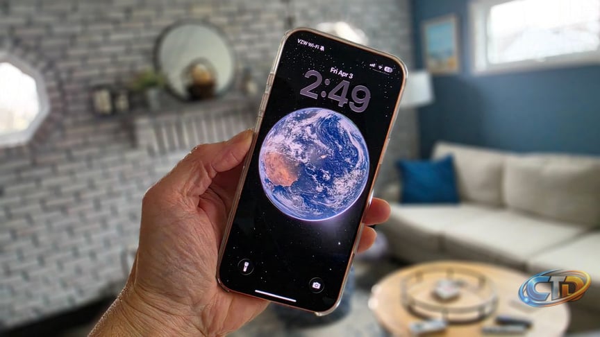 Transforming Artemis II's Earth Photo into iPhone Wallpaper Using AI