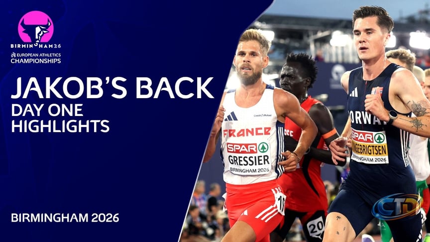 Day one highlights | Birmingham 2026 European Athletics Championships