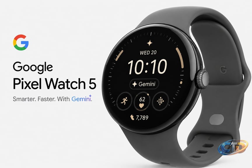 Google Pixel Watch 5 Leaks: SW5100, 3GB RAM & Gemini AI - NPowerUser