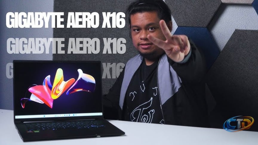 Gigabyte Aero X16 RTX 5070 Gaming Notebook Review - YouTube