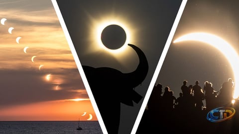 The Most Striking Photos From Europe's 2026 Solar Eclipse