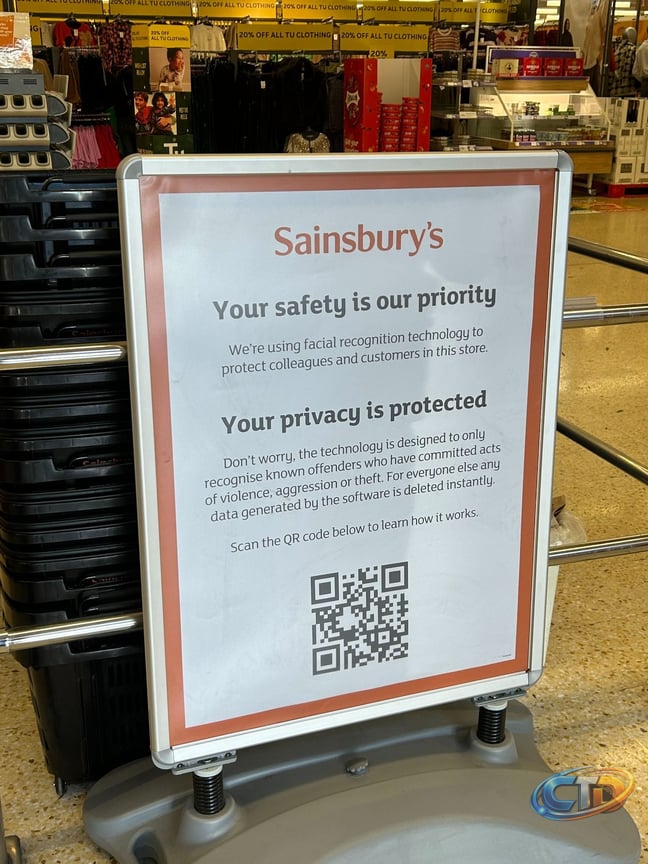 Sainsbury's 'dangerous' facial recognition is back, months after ejecting  an innocent shopper — and there's no way to opt out | TechRadar