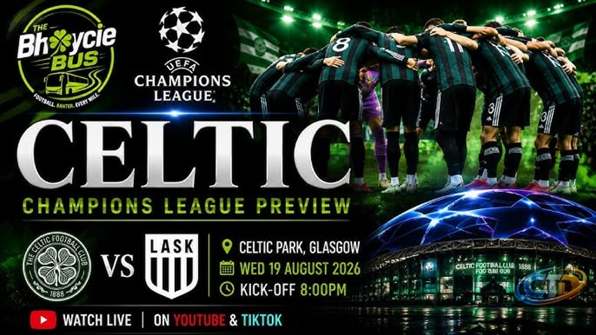 CELTIC VS LASK | CHAMPIONS LEAGUE PREVIEW SHOW