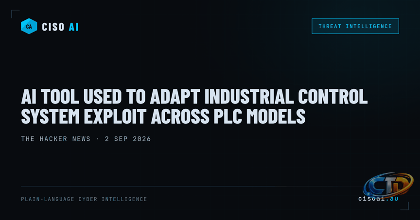 AI Tool Used to Adapt Industrial Control System Exploit Across PLC Models