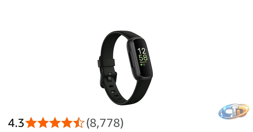 Google Fitbit Inspire 3 - Health and Fitness Tracker - Midnight Zen / Black  | Health and Fitness Tracker with Stress Management, Workout Intensity,  Sleep Tracking, 24/7 Heart Rate and More, One